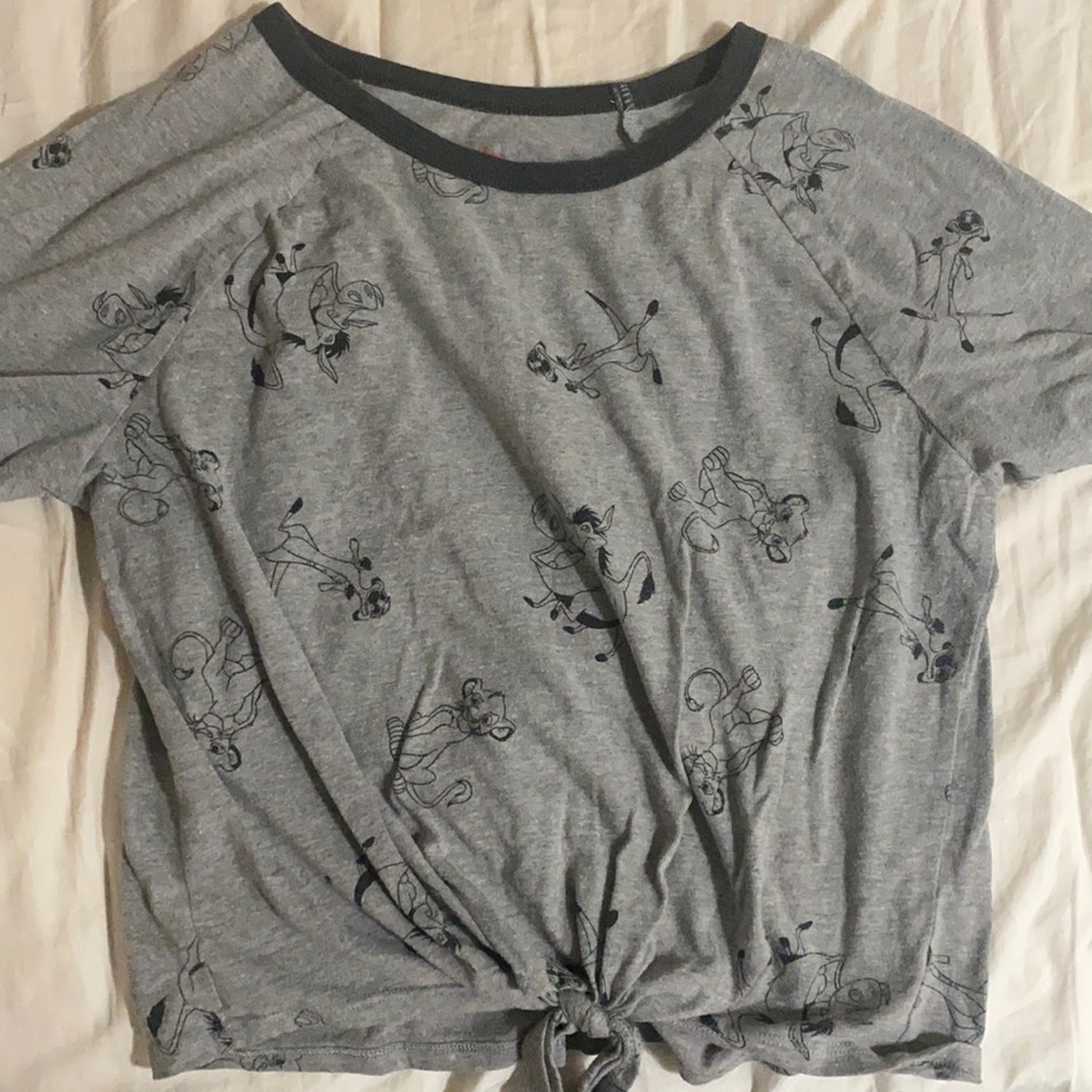 lion king cropped top